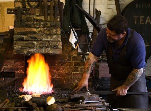 Blacksmith at the forge