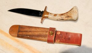 Ron Ryan’s knife and sheath