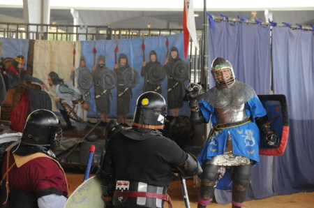 The warrior Princess on the attack