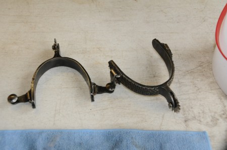 Buddy Leonard's rasp spurs