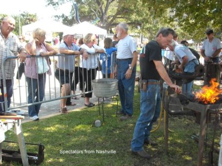 Spectators from Nashville