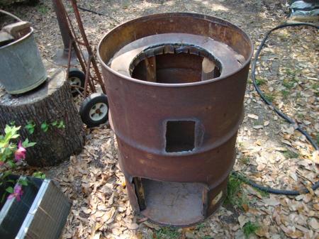 Timber supports in place