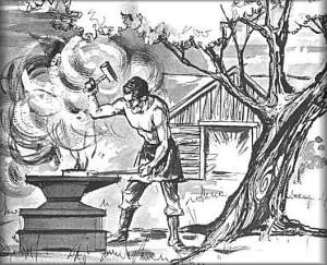 The Village Blacksmith