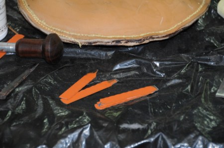 Hacksaw blade silver inlay tools