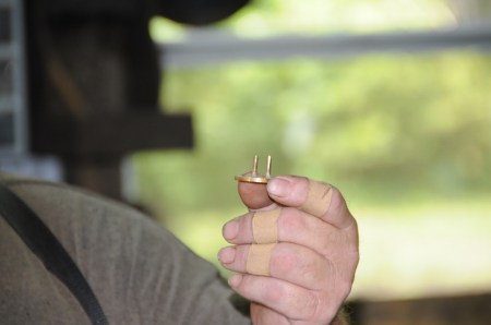 Butt cap with braised anchor pins