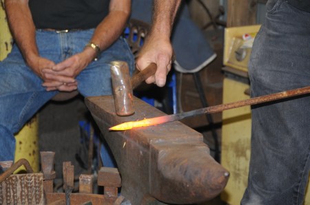 Initial leaf forging
