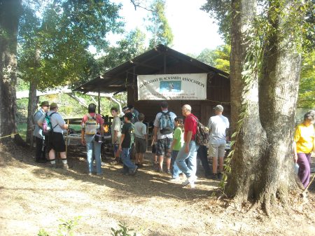 Blacksmith shop at Avondale Scout Reservation