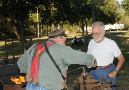 Tim LeMien and Norbert Delph discuss technique